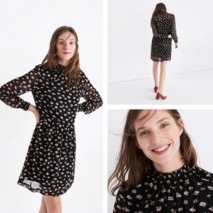 Madewell mistlight mockneck dress